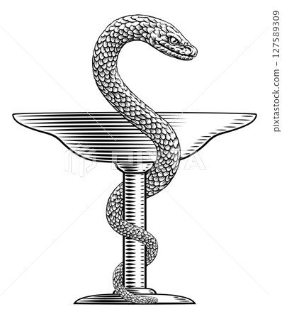 Bowl of Hygeia Snake Medical Pharmacist Icon Bowl of Hygeia Snake Medical Pharmacist Icon 127589309