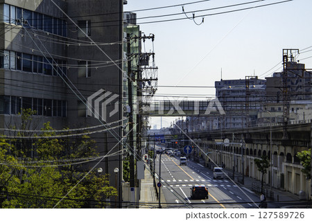 大阪站周圍的風景 127589726