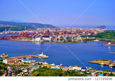 View of Muroran city from Sokuryoyama Observatory View of Muroran city from Sokuryoyama Observatory 127589896