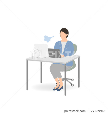 一位資深女員工嘆了口氣。 127589965