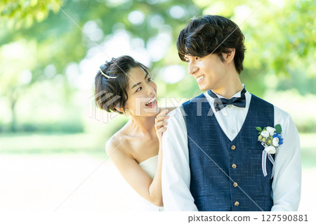 Wedding bridal image 127590881