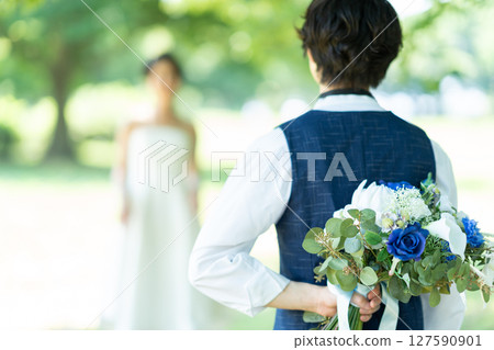 Wedding image garden bridal Wedding image garden bridal 127590901