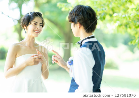 Wedding bridal image Wedding bridal image 127591070