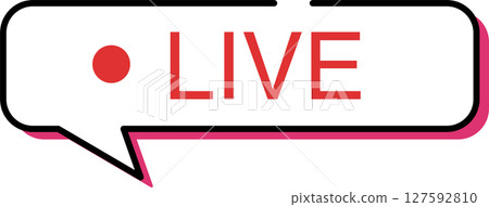 直播播放徽標 127592810