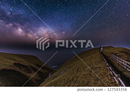 通往宇宙之路:北海道納米達岬的星空 通往宇宙之路:北海道納米達岬的星空 127593356
