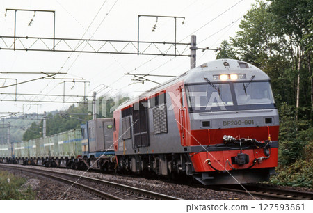Chitose Line Kaminohoro - Shin-Sapporo JR Freight DF200-901 (Washibe) + Koki 104-56 + ZGZ-101 Chitose Line Kaminohoro - Shin-Sapporo JR Freight DF200-901 (Washibe) + Koki 104-56 + ZGZ-101 127593861