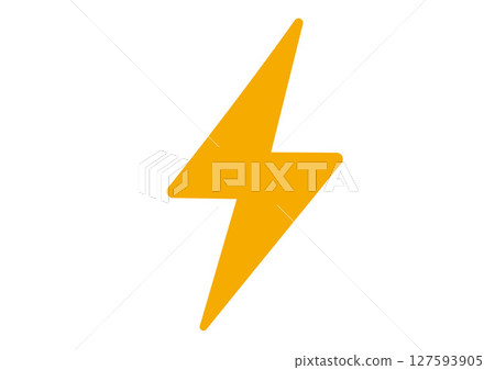 Electricity, charging, power, thunder, lightning, charge, thunder, power, mark, symbol, sign, simple, icon 127593905