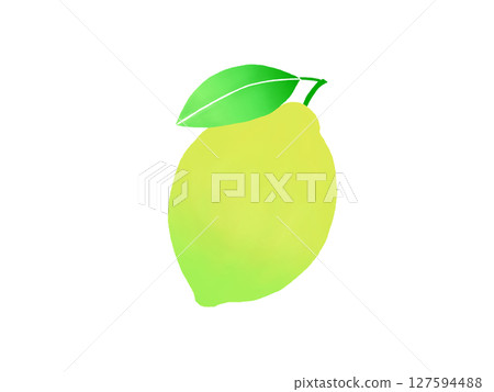 Illustration of a refreshing lemon Illustration of a refreshing lemon 127594488