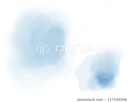 淺藍色水彩紋理背景畫水彩 127594946
