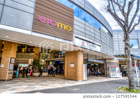 神奈川縣大和市中央林館站的城市景觀 127595544