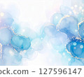 Light blue glitter alcohol ink art style background 127596147