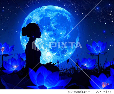 Moonlit Meditation 127596157
