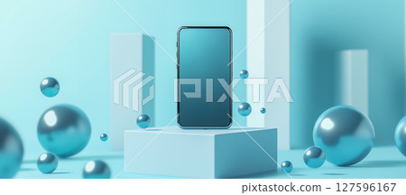 Smartphones that reflect the future A minimalist digital stage Smartphones that reflect the future A minimalist digital stage 127596167