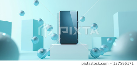 Smartphones that reflect the future A minimalist digital stage Smartphones that reflect the future A minimalist digital stage 127596171