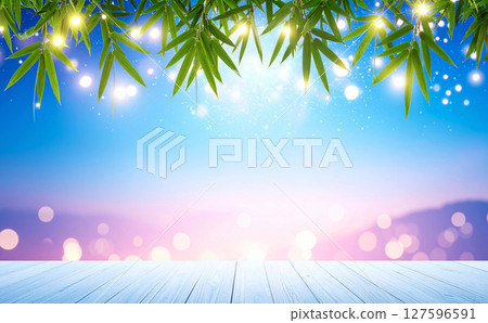 Tanabata background material Tanabata background material 127596591