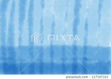 Stock Illustration: Light blue vertical stripes gradation (mottled) 127597101