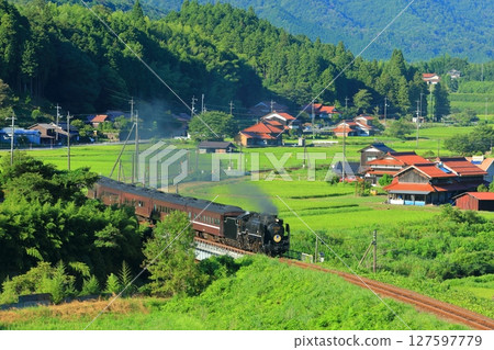 【山口縣】SL山口渡過阿布河冒黑煙 【山口縣】SL山口渡過阿布河冒黑煙 127597779
