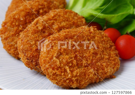 Delicious looking croquettes 127597866