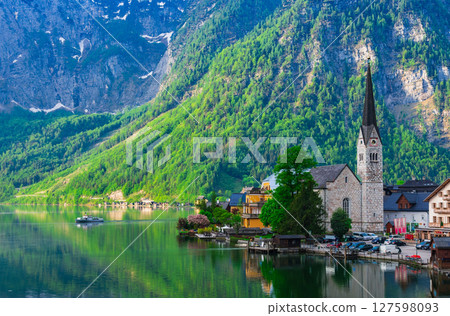 奧地利世界遺產哈爾施塔特 127598093