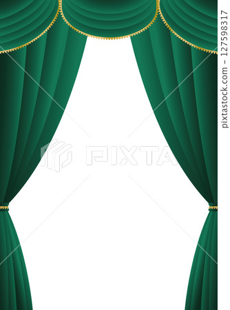 綠幕/綠幕(豎)背景白 綠幕/綠幕(豎)背景白 127598317