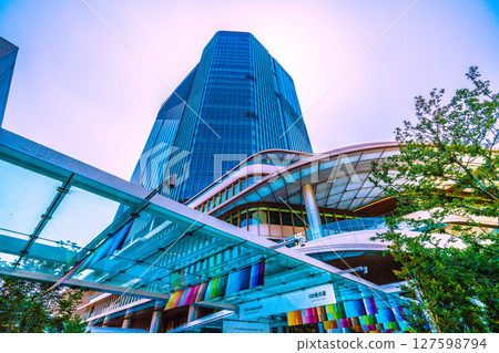 日本東京城市景觀 - 高輪Gateway站前的TAKANAWA GATEWAY CITY景觀 127598794