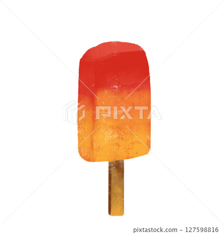 png digital drawing of sea ocean travel - ice cream on a stick 127598816