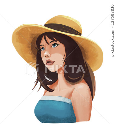 png digital drawing sea ocean travel girl in hat for your design png digital drawing sea ocean travel girl in hat for your design 127598830