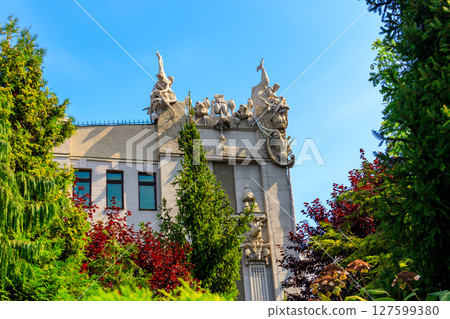 House with Chimaeras or Horodecki House in Kiev, Ukraine House with Chimaeras or Horodecki House in Kiev, Ukraine 127599380