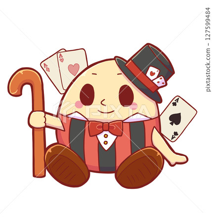 漢普蒂鄧普蒂和撲克牌 127599484