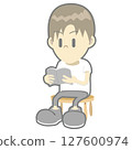 書籍和男孩 127600974