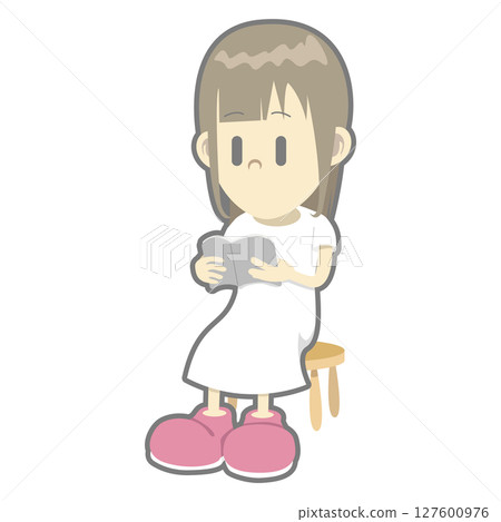 書籍和女孩 127600976