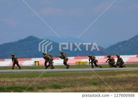 Terrorism training Self-Defense Forces 127600986