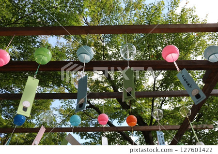 法德寺風鈴祭的風景[群馬縣桐生市] 127601422
