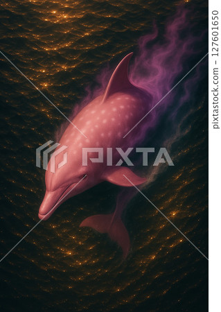 Swimming dolphins 127601650