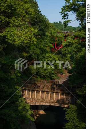 從猿橋觀賞渡槽 127601889