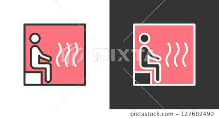 sauna icon 127602490