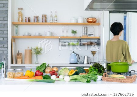 Kitchen and ingredients Kitchen and ingredients 127602739