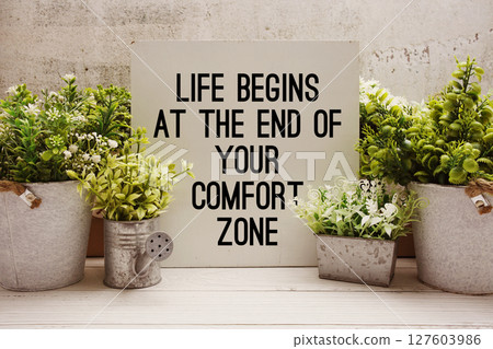 Life Begins At The End Of Your Comfort Zone Motivational and Inspirational quotes Life Begins At The End Of Your Comfort Zone Motivational and Inspirational quotes 127603986
