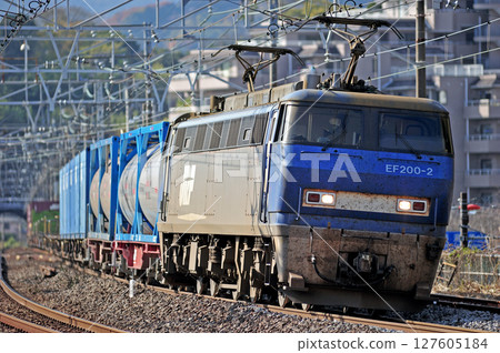 東海道本線、真鶴、JR貨運、EF200-2（吹田） 127605184