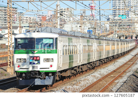 東海道線 相模貨運 JR 東日本 185 系列 A5 列車(大宮)大通子 東海道線 相模貨運 JR 東日本 185 系列 A5 列車(大宮)大通子 127605187