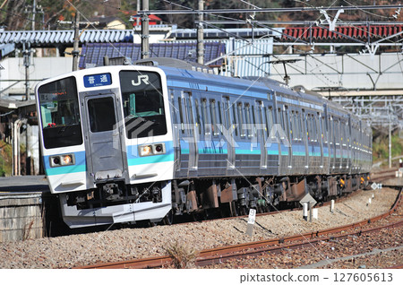 中央本線上野原 JR 東日本 211 系 N609 編隊（長野） 127605613