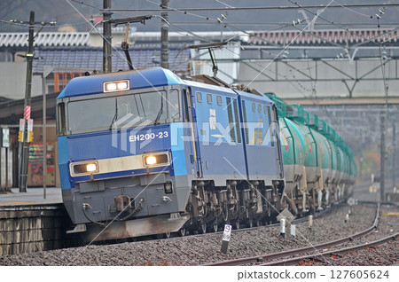 中央本線上野原 JR Freight EH200-23(高崎) 中央本線上野原 JR Freight EH200-23(高崎) 127605624