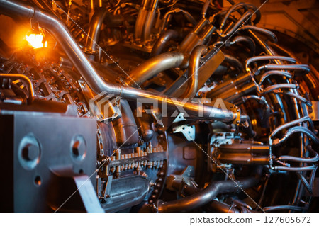 Aerospace gas turbine engine with structural Aerospace gas turbine engine with structural 127605672