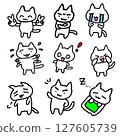 Emotional stamps cat 9 sets 127605739