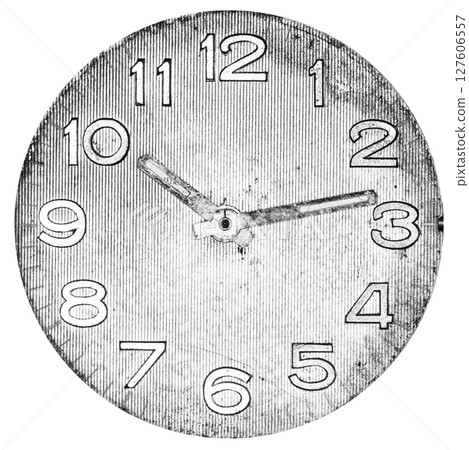 dial vintage clock, high resolution and detail dial vintage clock, high resolution and detail 127606557
