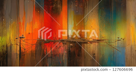 abstract color rainbow background LGBTQIA, ai 127606696
