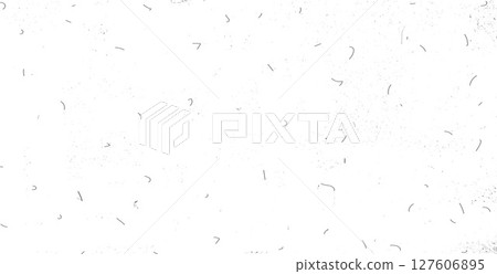 Old grunge textured background with grainy noise. Film black filter. Distressed retro photo effect. Old movie overlay. Gritty texture with dust, scratches and subtle spots. Vector illustration 127606895