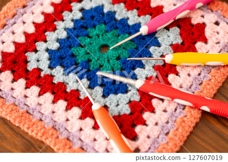 Hooks and threads for crocheting Hooks and threads for crocheting 127607019
