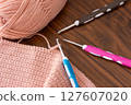 Hooks and threads for crocheting 127607020