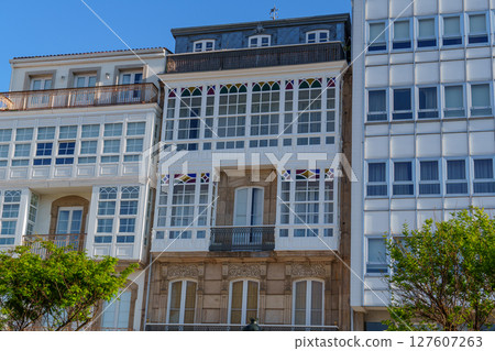 The city of Betanzos in Spain The city of Betanzos in Spain 127607263